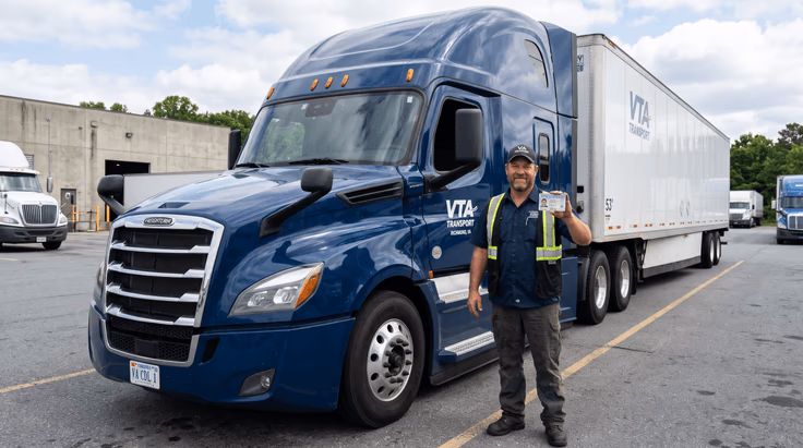 Virginia CDL requirements for commercial truck drivers