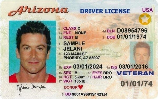 Arizona drivers license