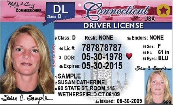 Connecticut drivers license