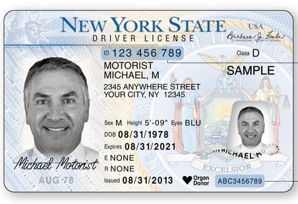 New York drivers license