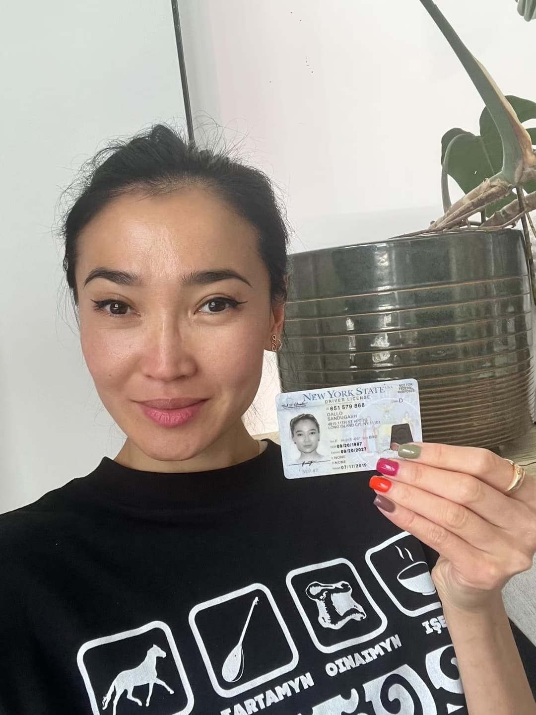 Student who passed their DMV test
