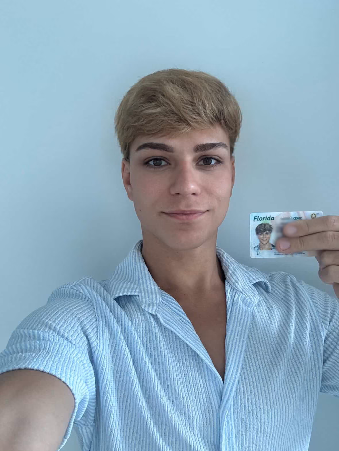 Student who passed their DMV test