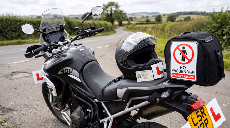 New Jersey motorcycle permit restrictions helmet and no passengers